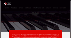 Desktop Screenshot of hamiltonpianoco.com
